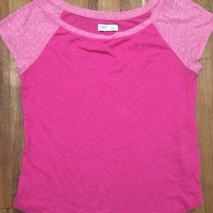 Girls Gilly Hicks Pink shirt